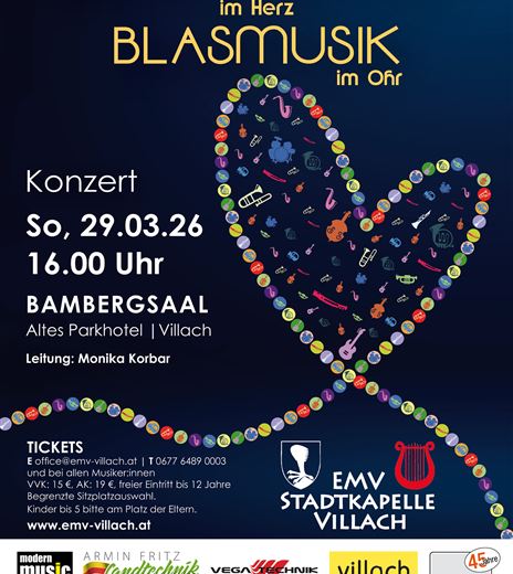 EMV Stadtkapelle Villach Konzert_2026