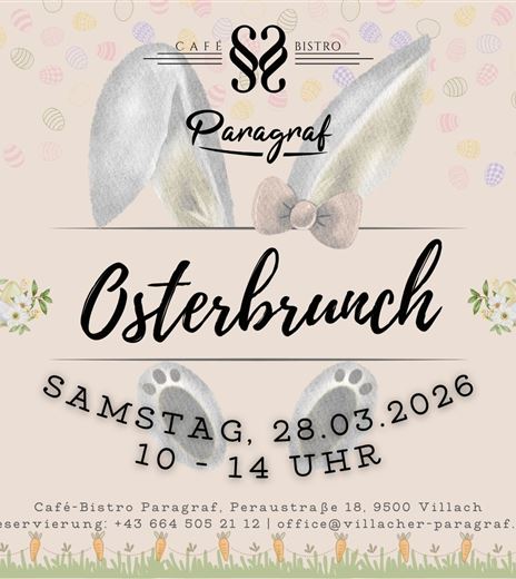 Osterbrunch im Café-Bistro Paragraf