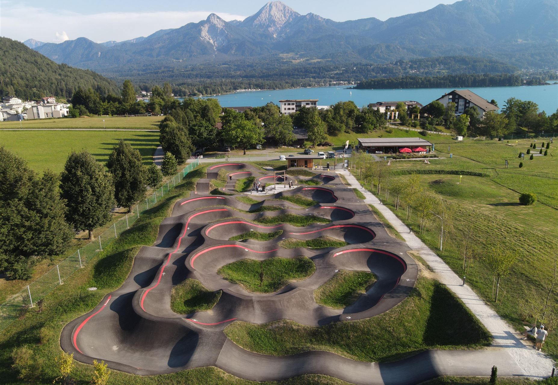 Pumptrack Drobollach 1 outdoor