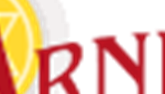 Ein Logo von Arneitz Village am Faakersee. Es zeigt den Schriftzug in Rot und ein gelbes Symbol.