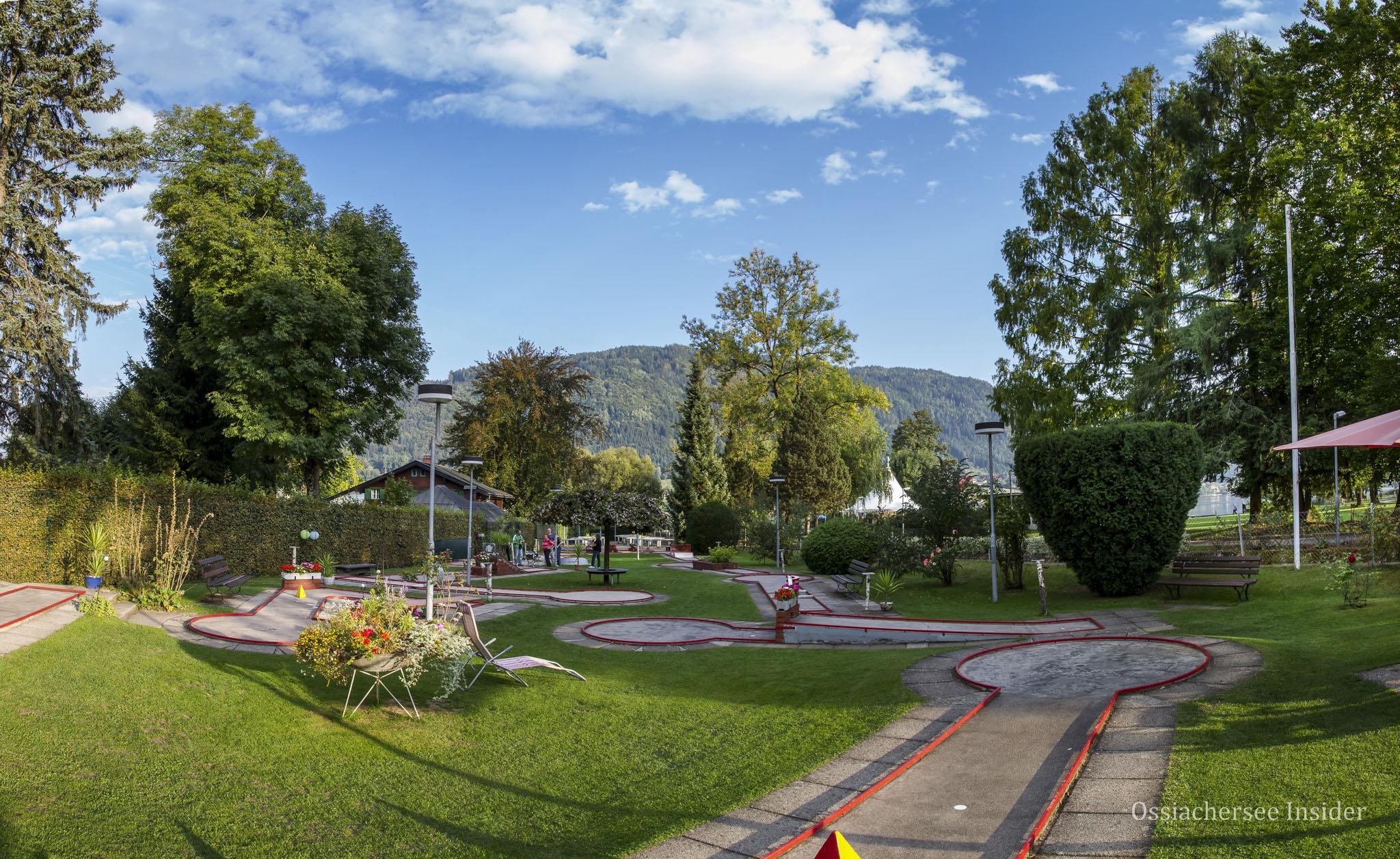 Minigolf und Pit-Pat-Anlage