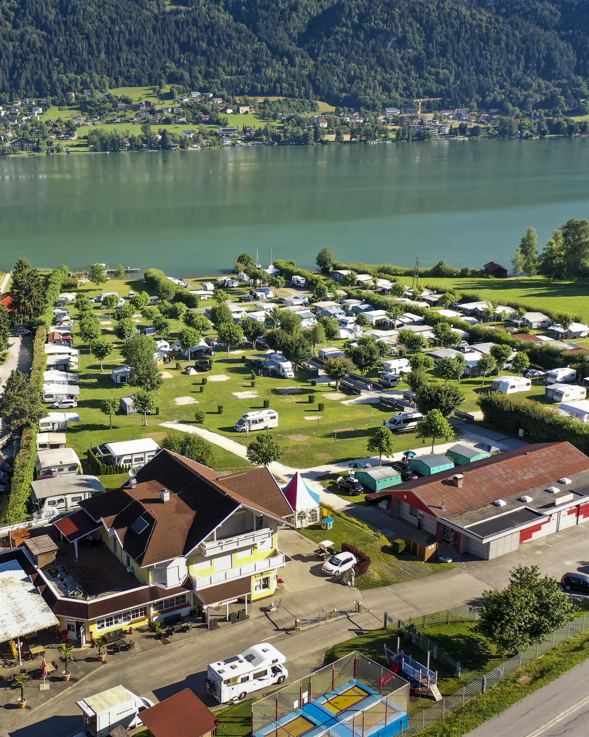Ideal Camping Lampele - Mobilheim in Ossiach