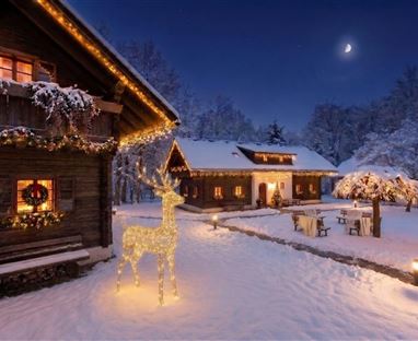 Weihnachtsdorf_Hirsch(c)naturelhotels_AI_modified