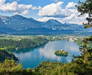 Bled See Slowenien