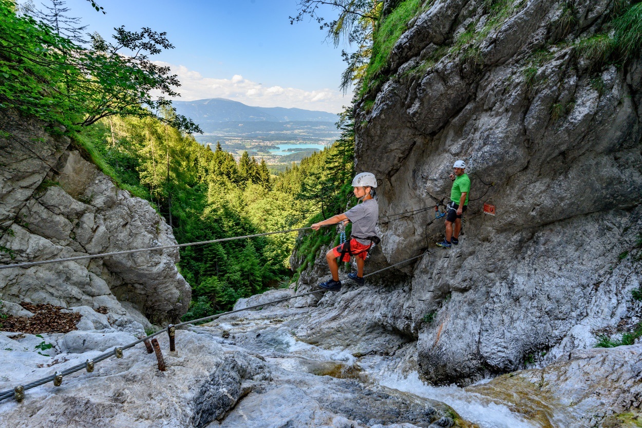 Klettersteig Rotschitza Klamm